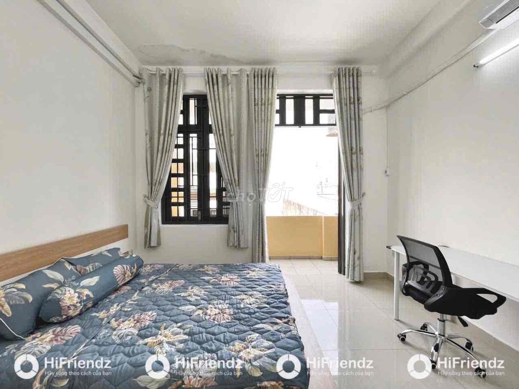 2 bedrooms, private toilets, full interiors, balconys — five percent of the rent