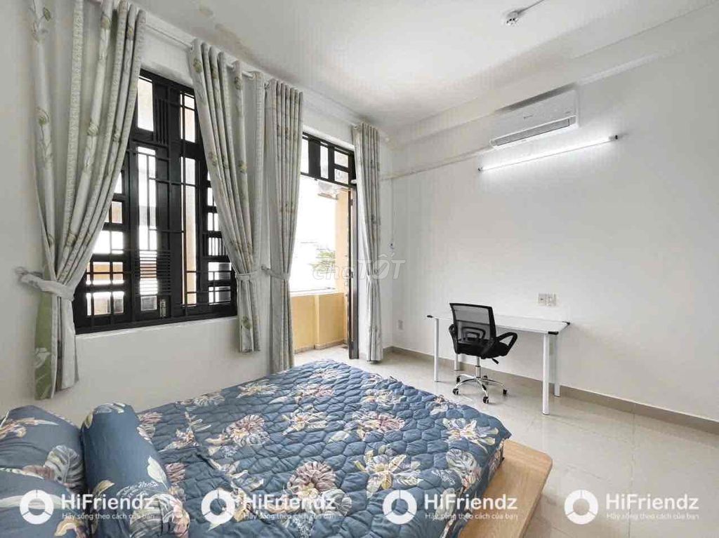 2 bedrooms, private toilets, full interiors, balconys — five percent of the rent