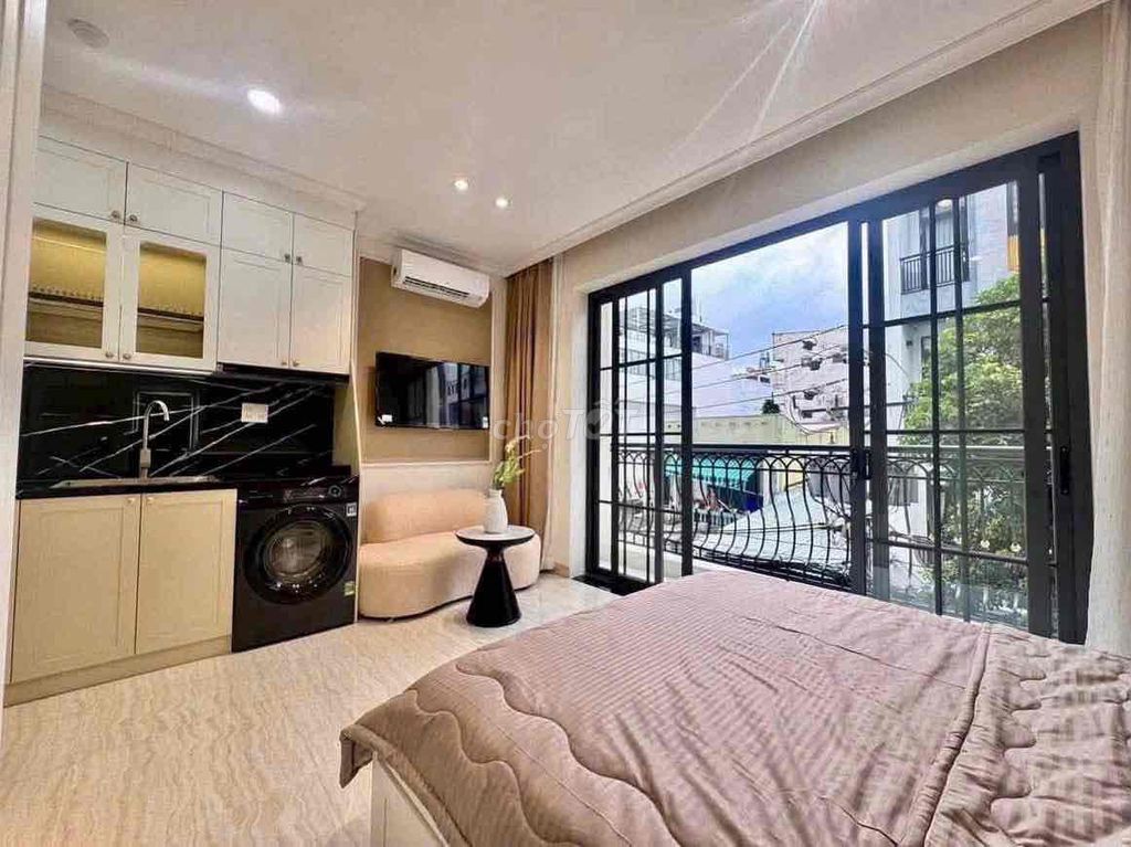 Open apartment 40 meters, right now. Lê Quang Định full interior. District 1-Qu 2.