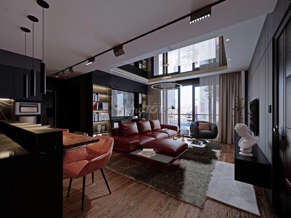 Rent Sky apartment 89. 114 meters, 3 bedrooms, full interior.