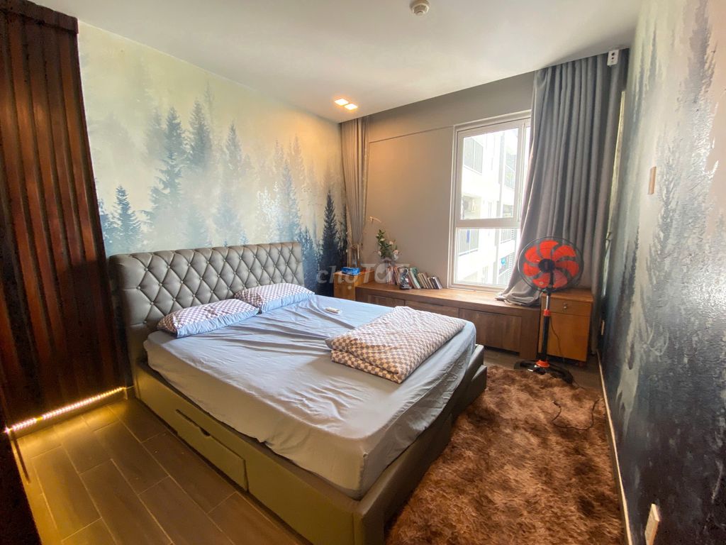 Rent apartment 86 meters, design 2 bedrooms/2 toilets, full upper furniture, in the next room.