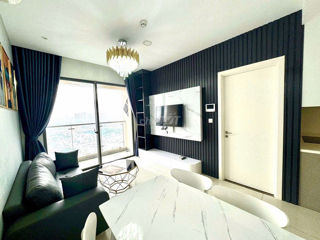 Rent a two-room apartment. Hoboken Bến Vân Đồn. 4-full beautiful interior.