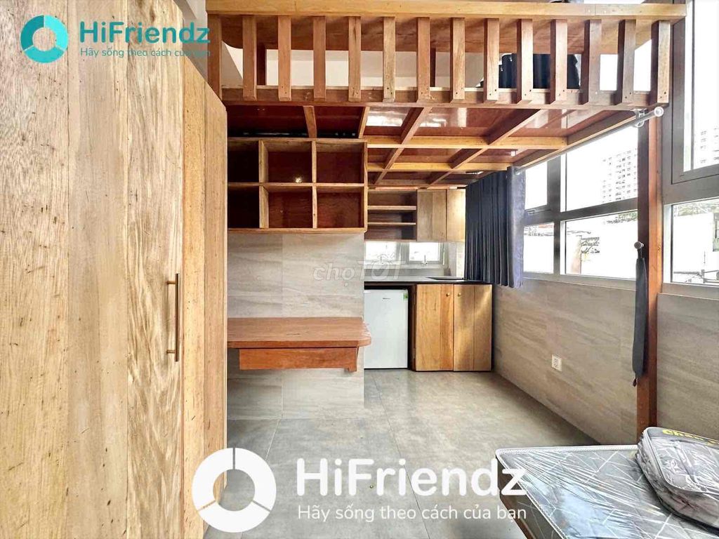 The entire interior -- only 100 percent built -- 2 sleeping spaces -- right at Tân Hương.