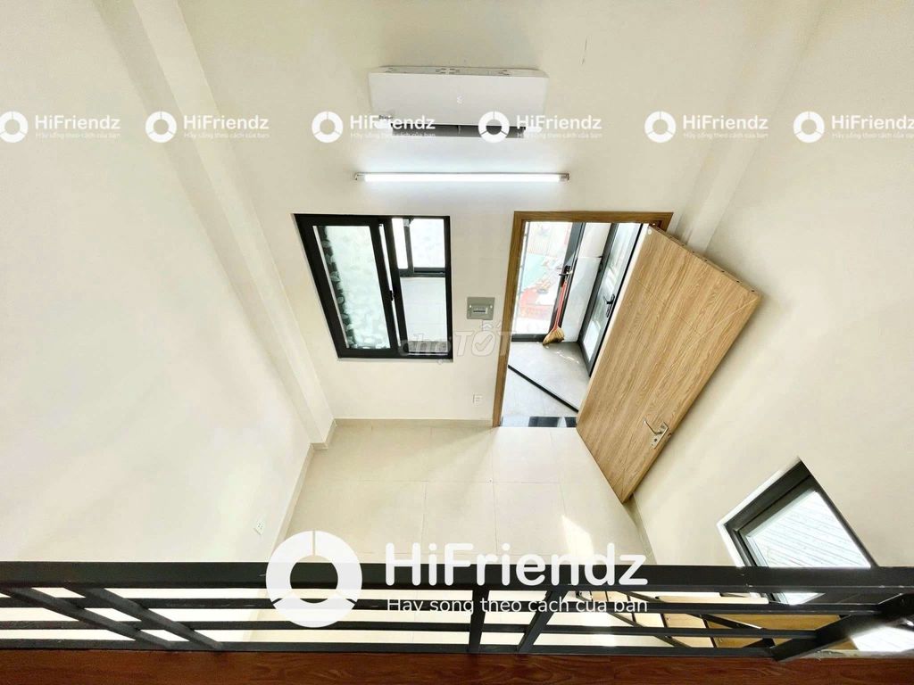 The newly built mini apartment, the sky-door elevator full of furniture right here.