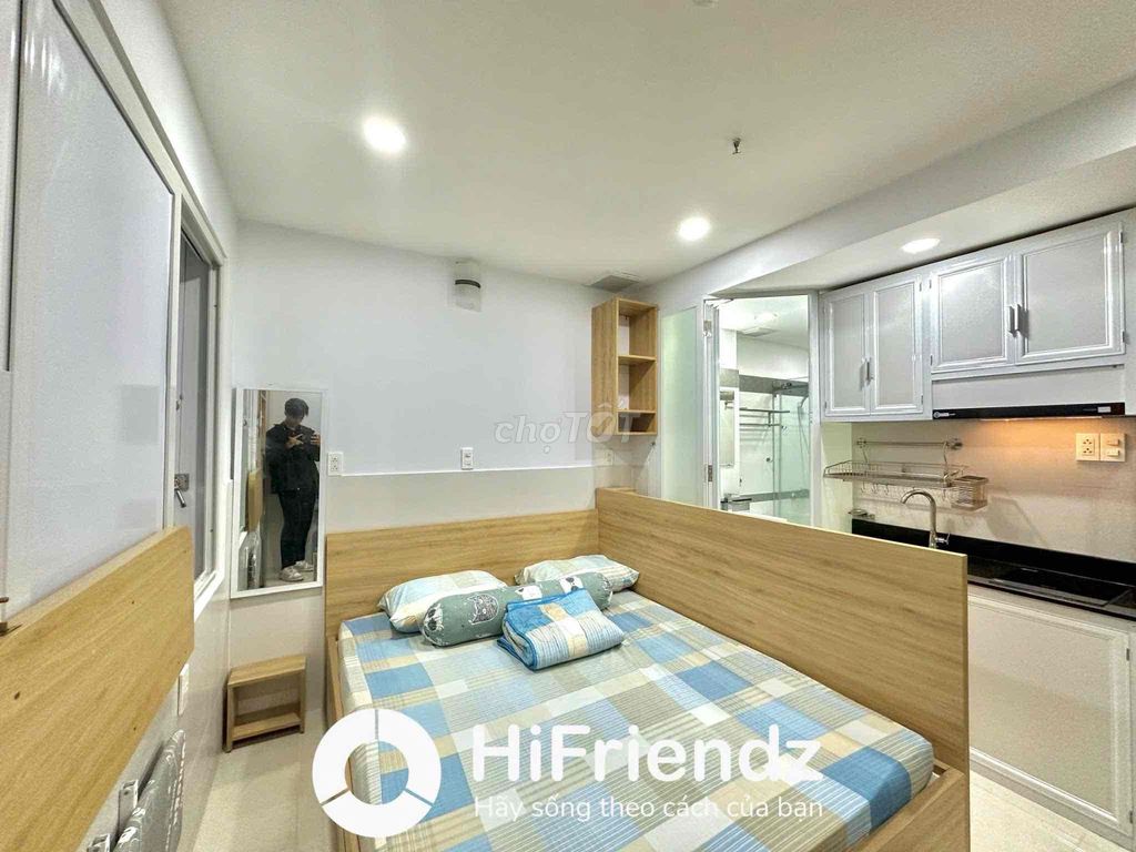 Studio 25 meters 2 right on Tô Hiến Thành, District 10