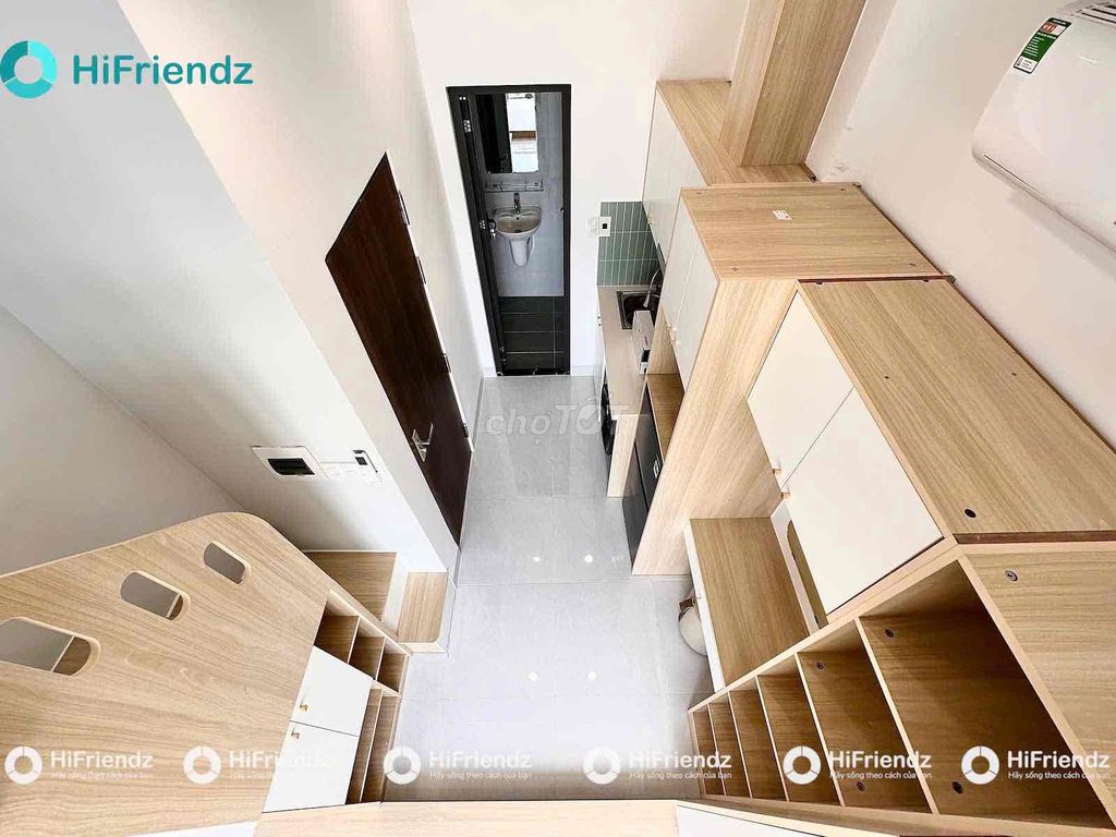 Rent a super open house at the center of Bình Thạnh.