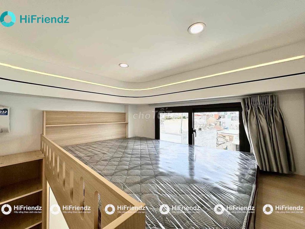 Rent a super open house at the center of Bình Thạnh.