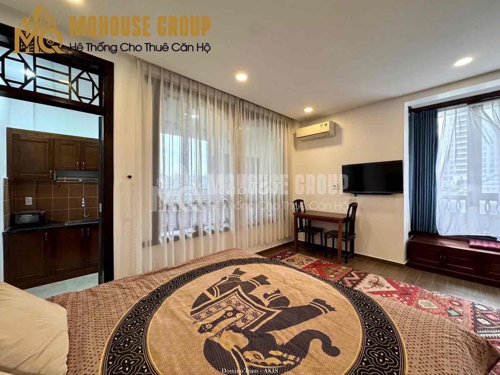 Rent the Guardian. Style Vintage bedroom, Thảo Điền.
