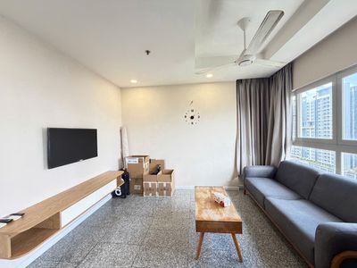 Dragon Hill 1 06 117 m2 (2 bedroom + 2 toilet) Full of furniture. Winds all day