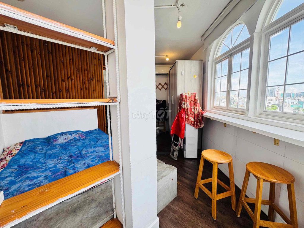 Rent a room 50 m. Chung cư Tân Vĩnh district 4 full luxury high