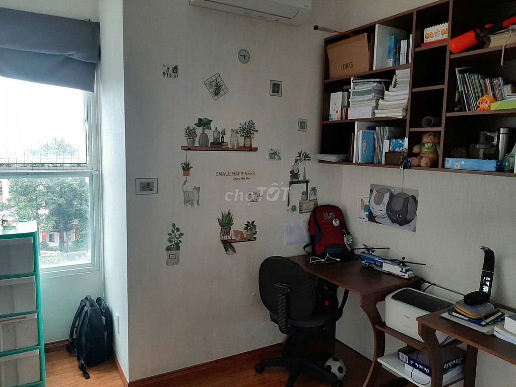 Rent twice the bedroom, two toilets, 75 meters, Bảy Hiền Tower. Tân Bình.