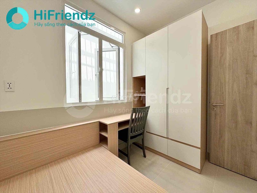 The two bedrooms are super open, full of furniture in the near future.