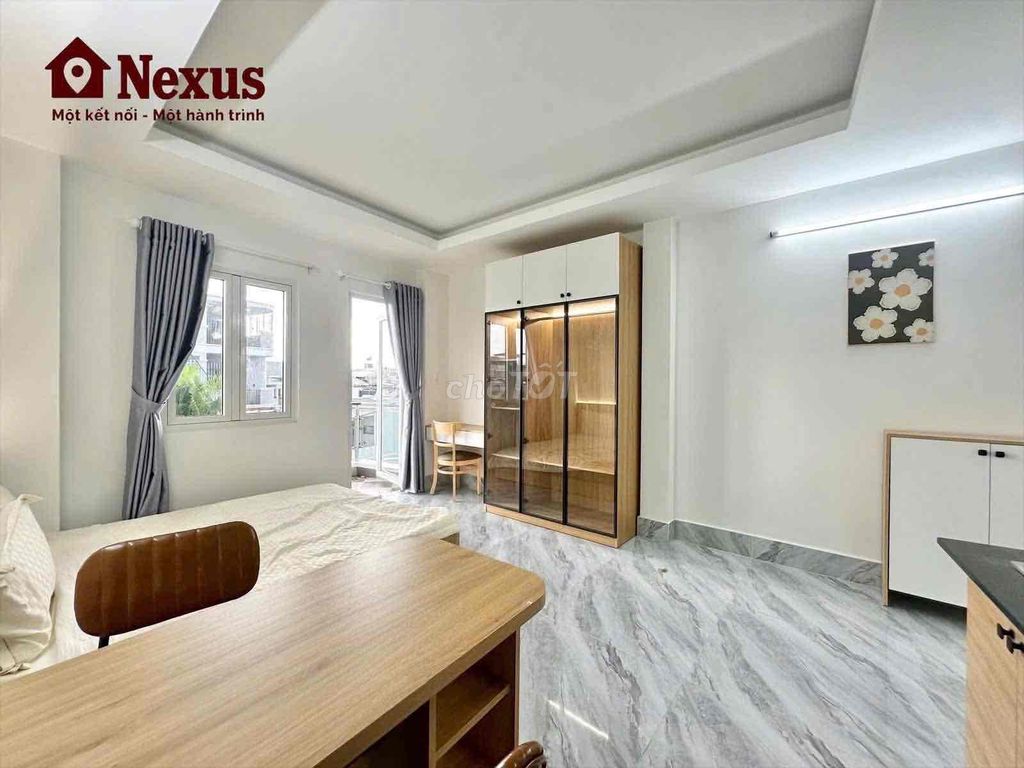 The service apartment is located in Thống Nhất - Gò Vấp, full interior