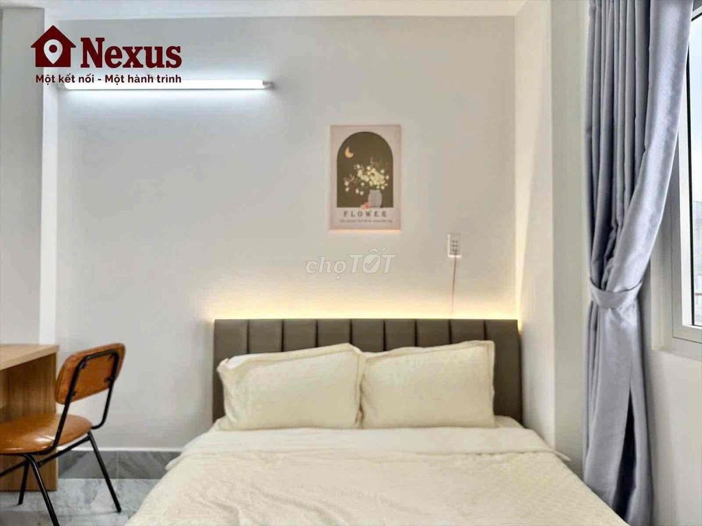 The service apartment is located in Thống Nhất - Gò Vấp, full interior