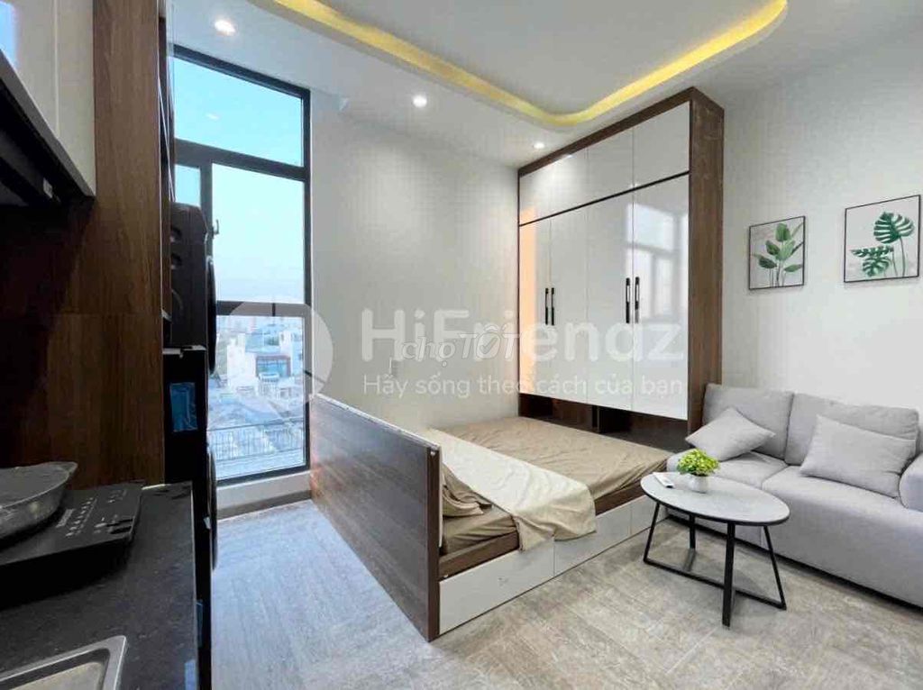 Rent apartment 1 bedroom - high-end furniture - walk 5 minutes through the shower, vhu