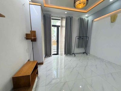 Nice new house with five car alley interiors. Thống Nhất-7.11 Gò Vấp bedroom.