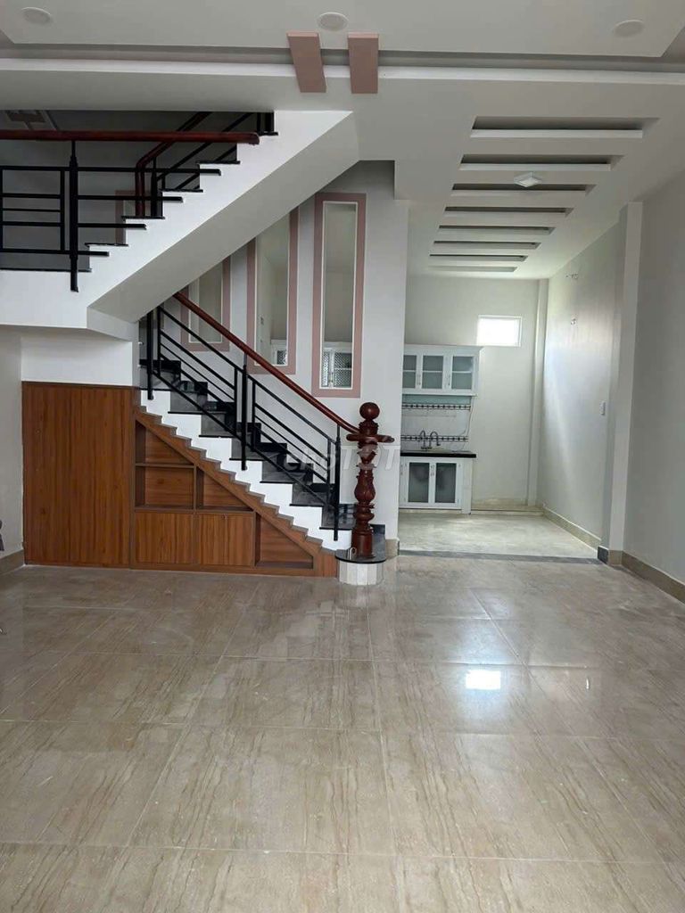 Nice new house. Two floors. Three bedrooms.