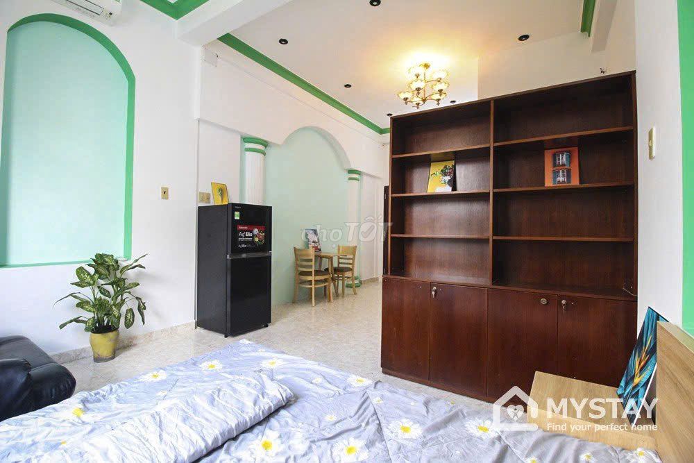 apartment 36 m2 large windows on Trần Mai Ninh (1970) Saturday Street (Tân Bình)