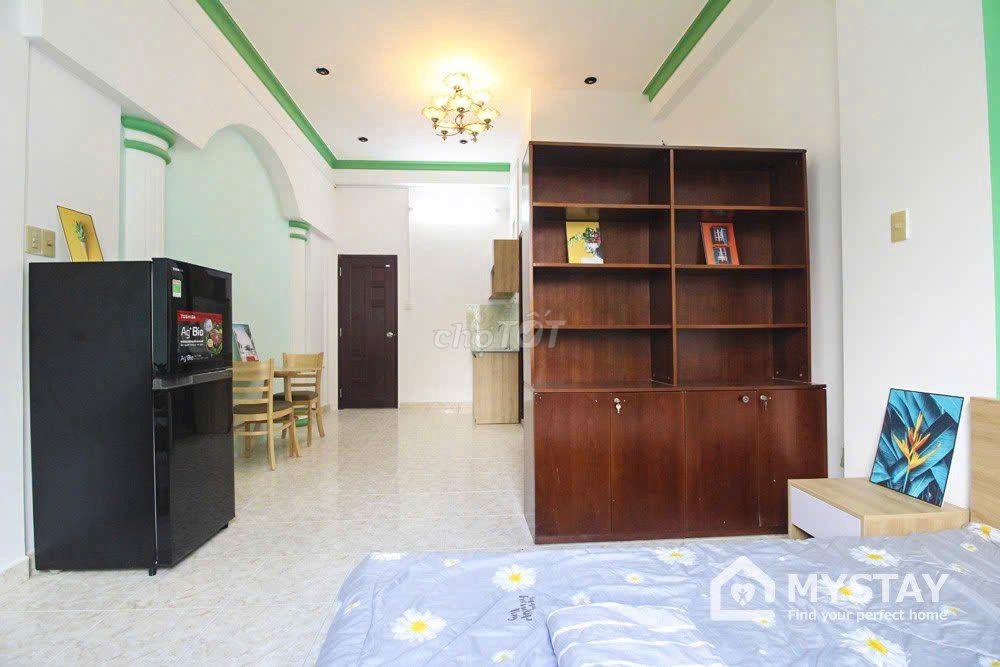 apartment 36 m2 large windows on Trần Mai Ninh (1970) Saturday Street (Tân Bình)