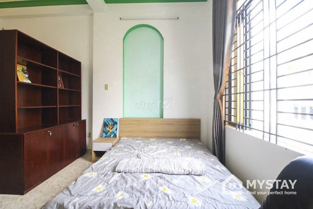 apartment 36 m2 large windows on Trần Mai Ninh (1970) Saturday Street (Tân Bình)