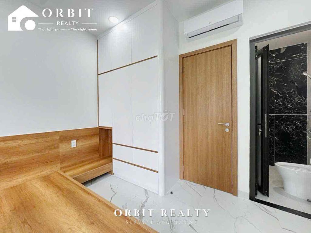 The apartment is in the market.