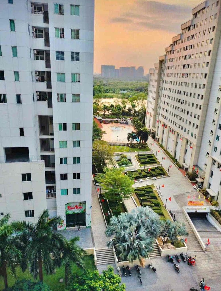 Rent apartment belleza District 7 81 M2,2 bedrooms, 2 new 9 million-painted toilets.
