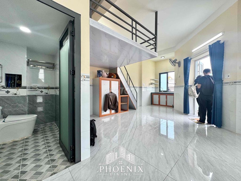 High-level motel - 30 M2 - furniture available - Nguyễn Ảnh Thủ