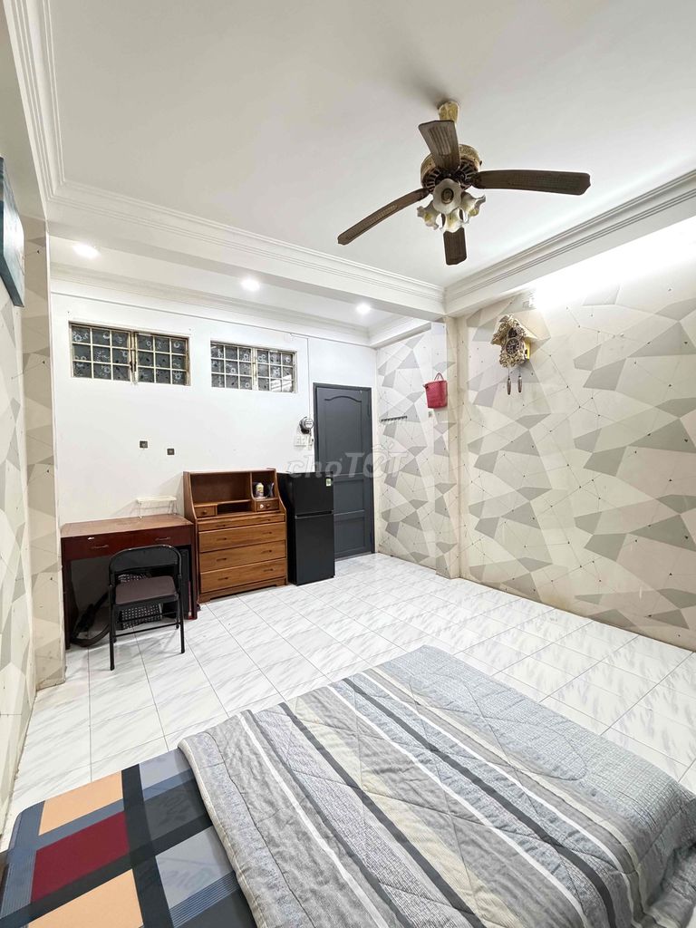 rented room full interior