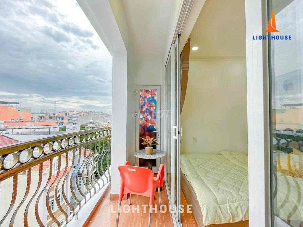 Super open balcony studio full interior square etown
