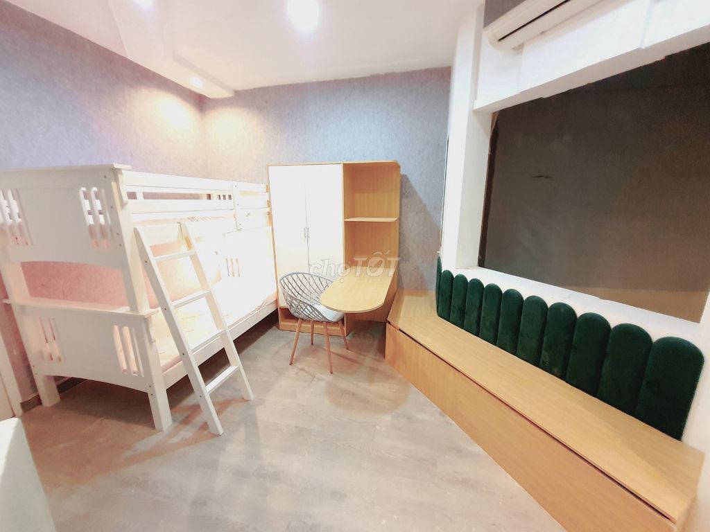 Rent apartment dv one bedroom plus full interior 40 M2 residences city of District 3.