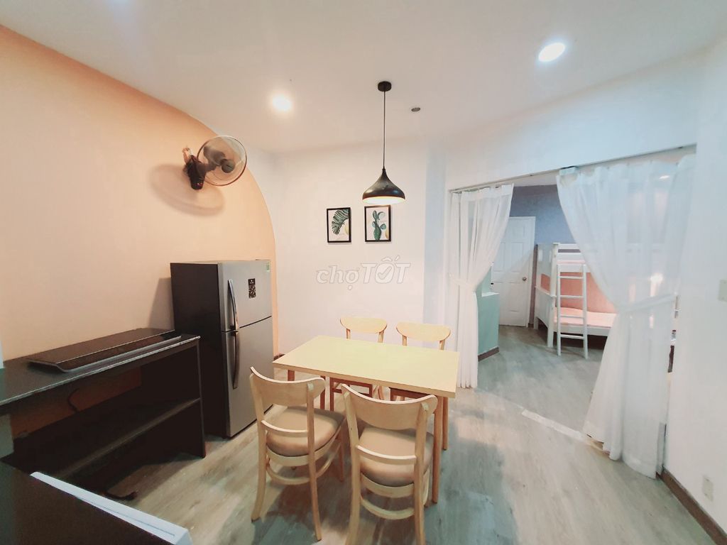 Rent apartment dv one bedroom plus full interior 40 M2 residences city of District 3.