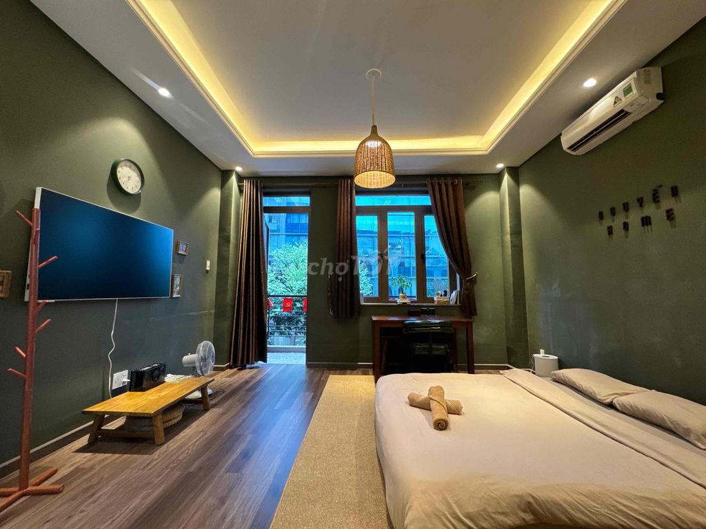 apartment 50 m2 Full beautiful interior like area painting: Ấp Bắc - Republic.