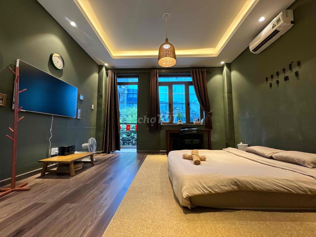 apartment 50 m2 Full beautiful interior like area painting: Ấp Bắc - Republic.