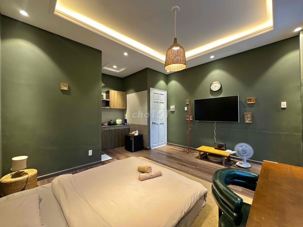 apartment 50 m2 Full beautiful interior like area painting: Ấp Bắc - Republic.