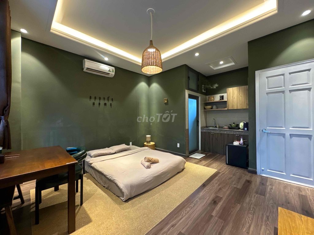 apartment 50 m2 Full beautiful interior like area painting: Ấp Bắc - Republic.