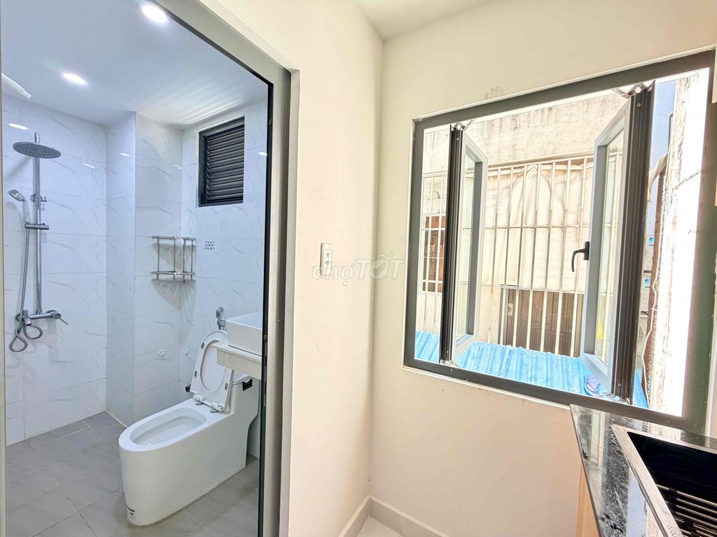 Nguyễn Oanh service apartment - D.O.D. - A kitchen cup - 1 living room, 1 bedroom.