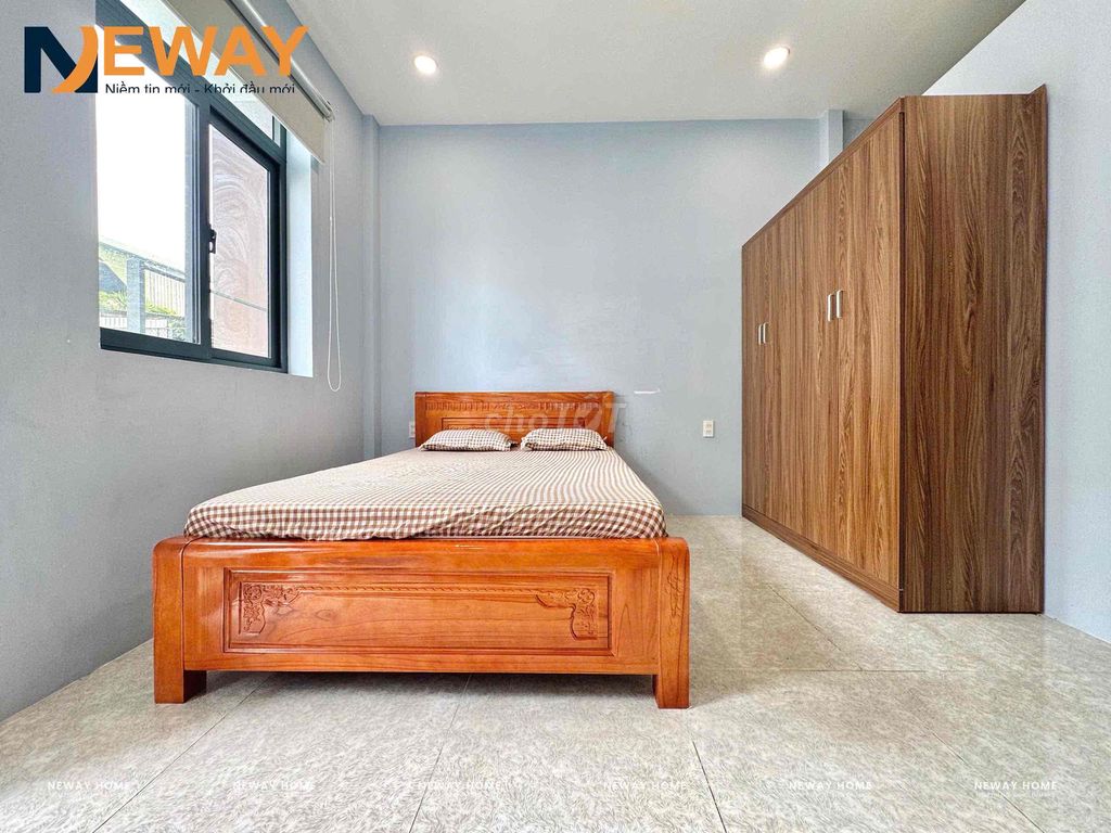 Cheap motels with clean balcony security, New Tân Phú.