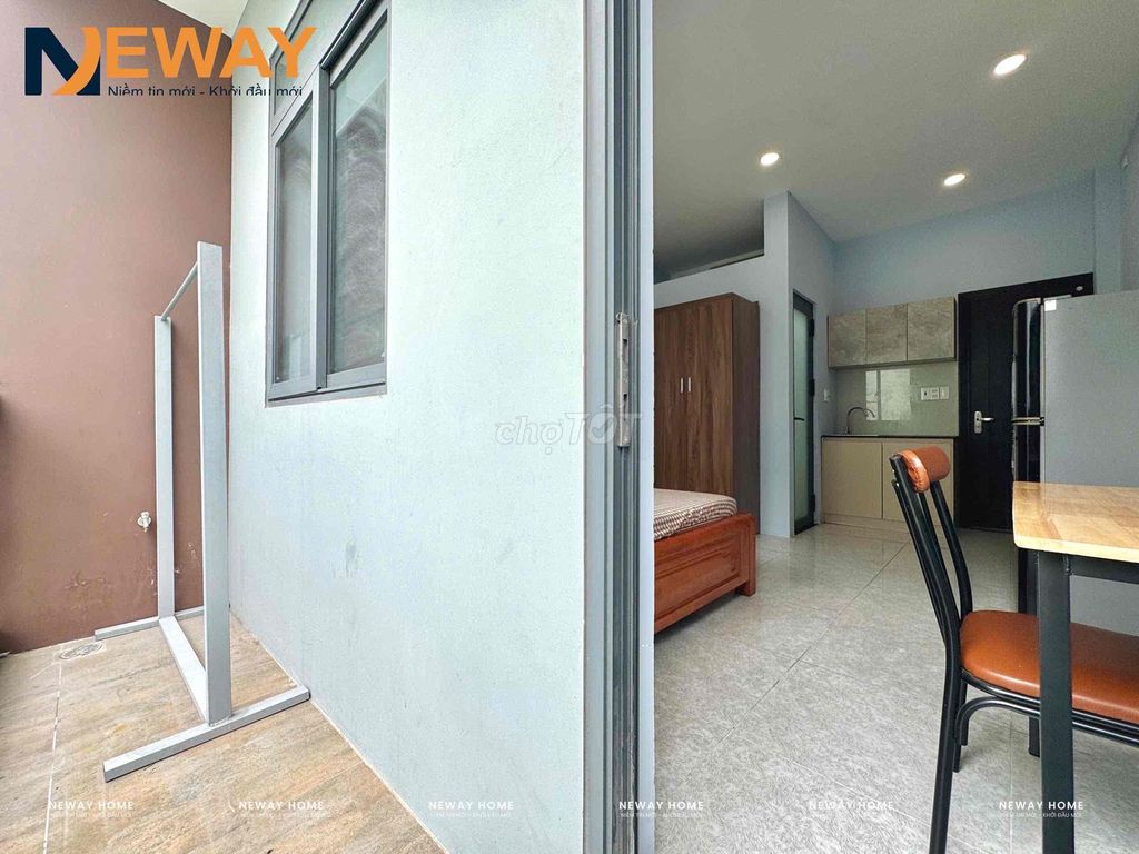 Cheap motels with clean balcony security, New Tân Phú.