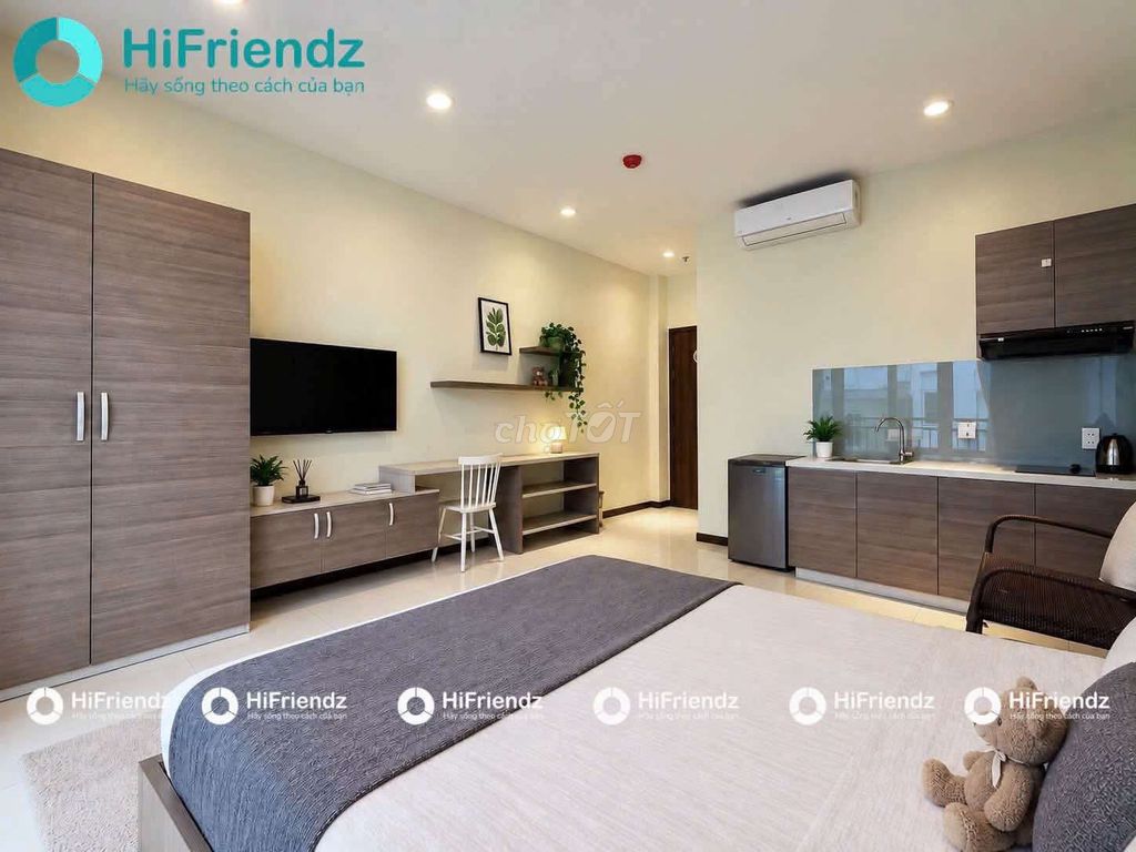 studio apartment_38 M2_Bancong Near the town bridge, District 1 hort.