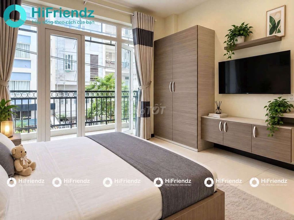 studio apartment_38 M2_Bancong Near the town bridge, District 1 hort.