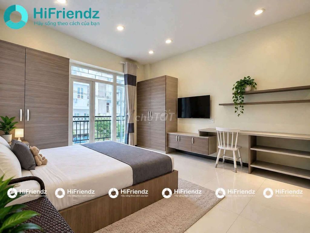 studio apartment_38 M2_Bancong Near the town bridge, District 1 hort.
