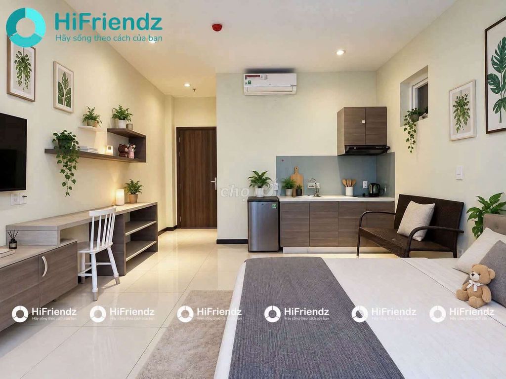 studio apartment_38 M2_Bancong Near the town bridge, District 1 hort.