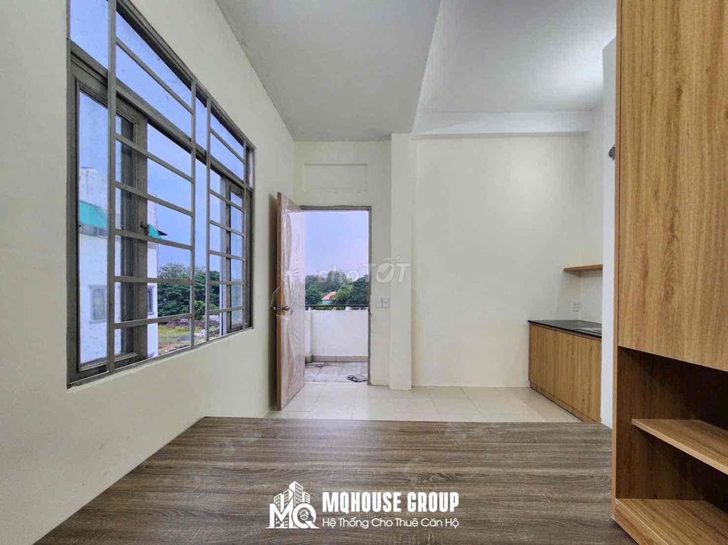 Rent a new balcony building Tây Thạnh Tân Phú district.