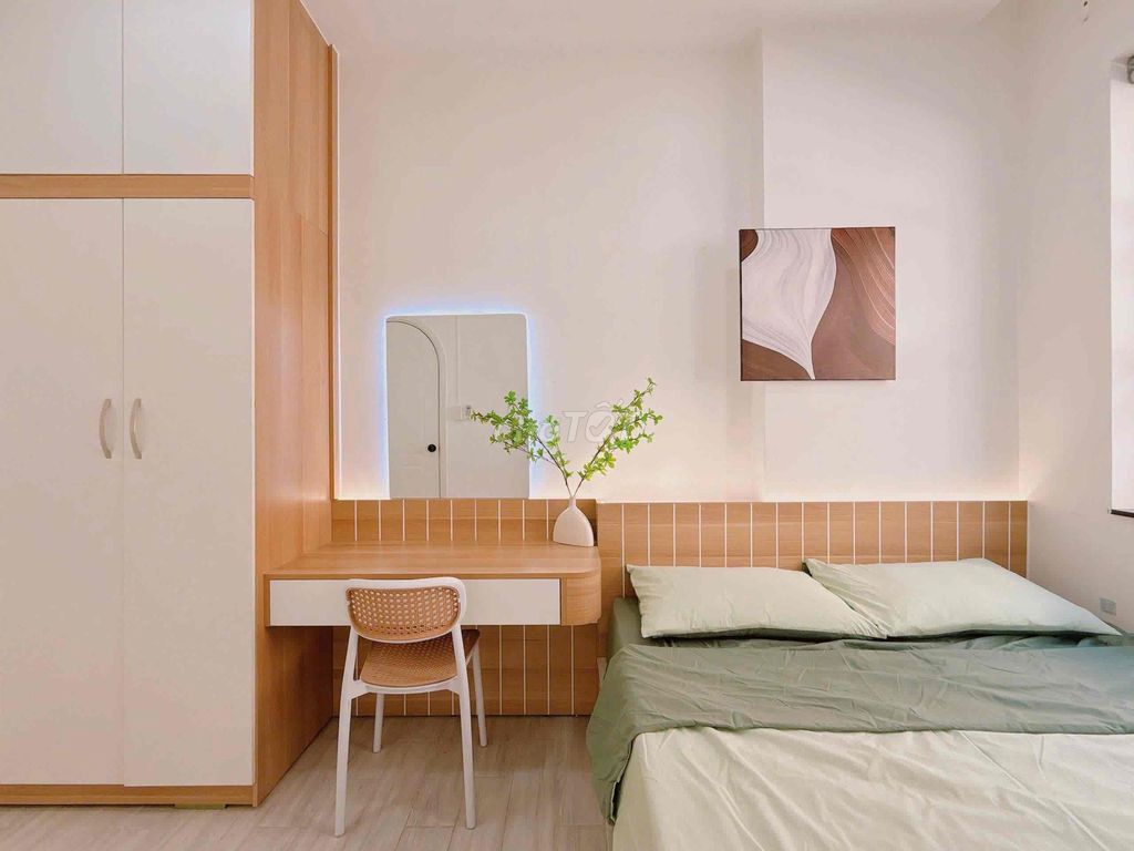 apartment one full bedroom, cityland Phan Văn Trị.
