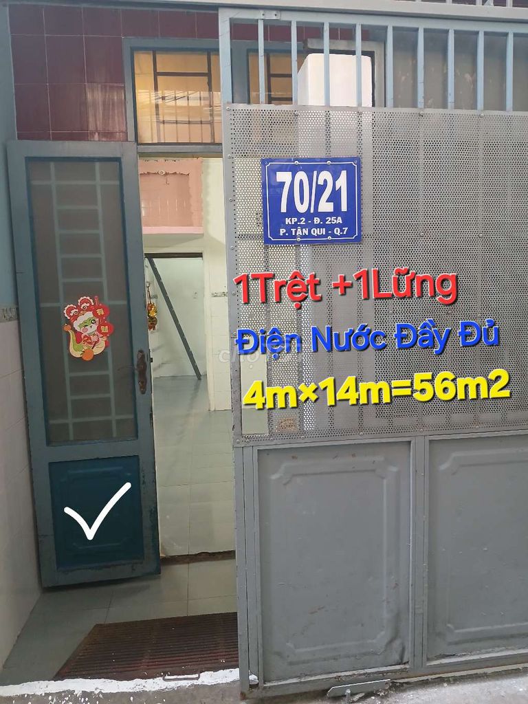 Old RBB 56 m2 P.25 A.Tân Quy