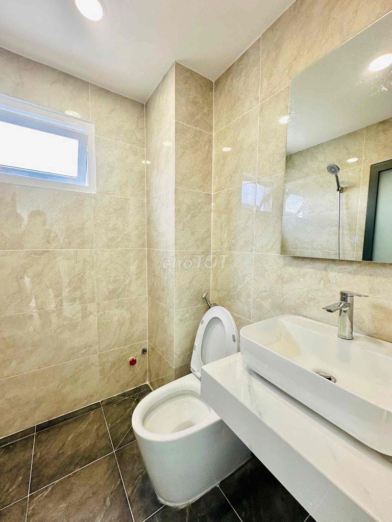Rent a mini villa across 8 M, 124 meters-size floor area Tân Định, 3x