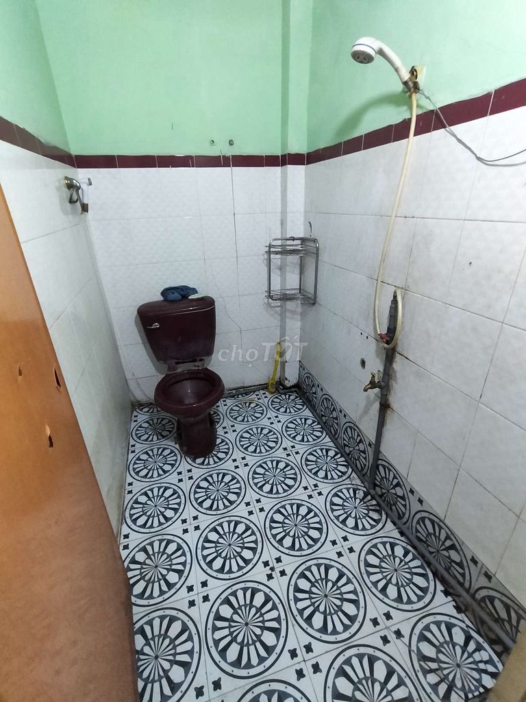A cheap student's room on the street.