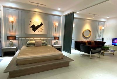 The first bedroom-Balcon 70 meters, European style design 4.