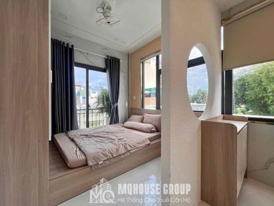 High-end studio apartment. A full-in-house balcony bedroom.