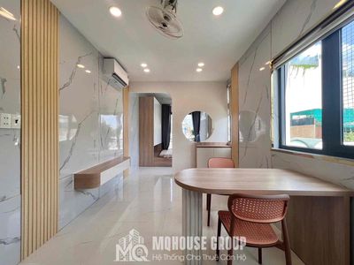 High-end studio apartment. A full-in-house balcony bedroom.